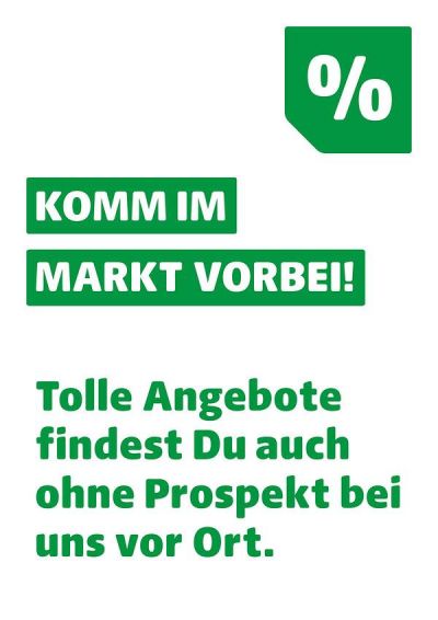 Aktuell kein Prospekt, aber immer günstige Preise!
